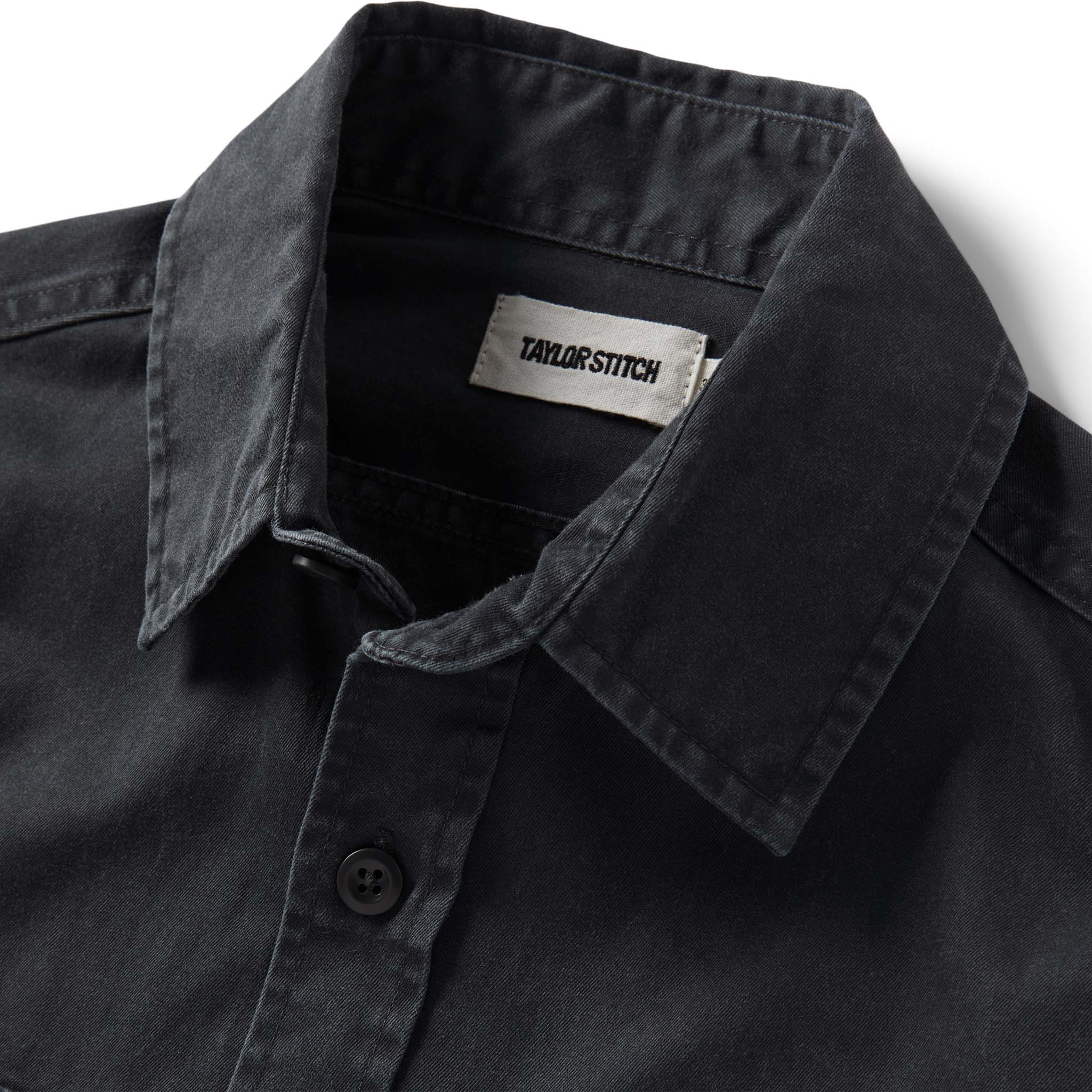 The Saddler Shirt in Washed Coal