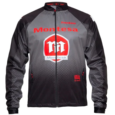 CHAQUETA HEBO WIND PRO MONTESA CLASSIC GRIS