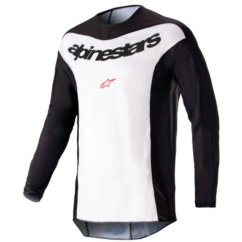 CAMISETA ALPINESTARS FLUID LURV 23 NEGRO / BLANCO