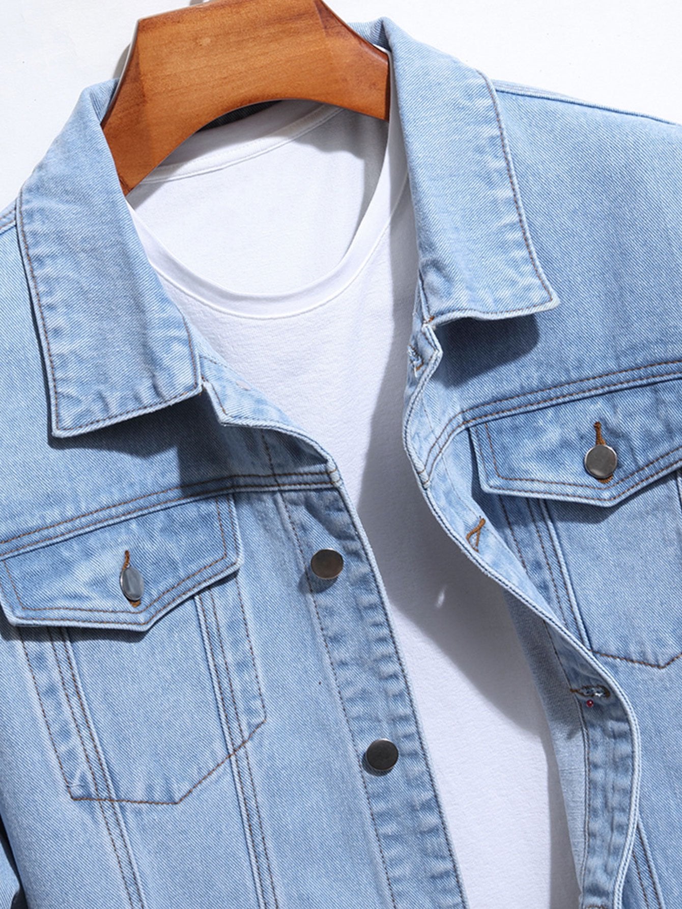 Flap Pocket Denim Jacket