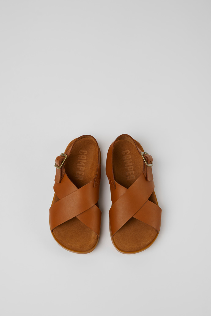 Brutus Sandal Brown leather sandals for boys