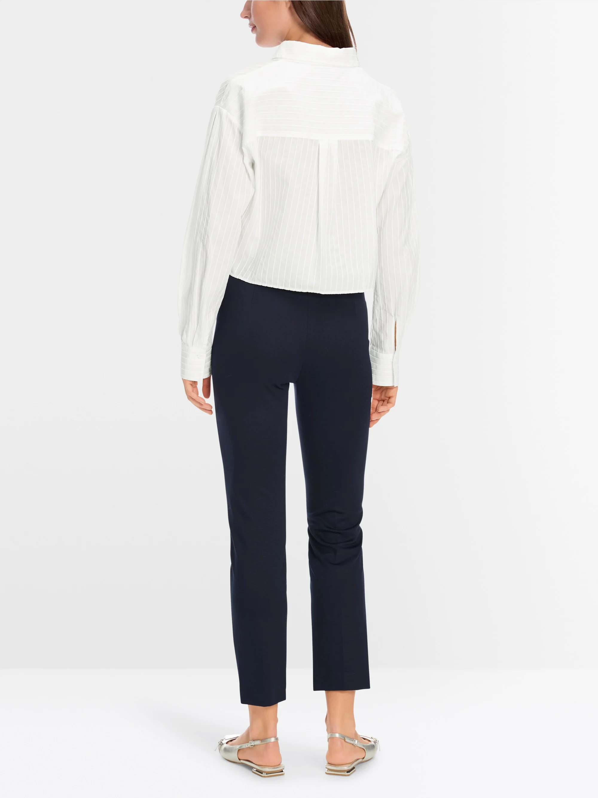 Marc-Cain 7/8 trousers in fine jersey