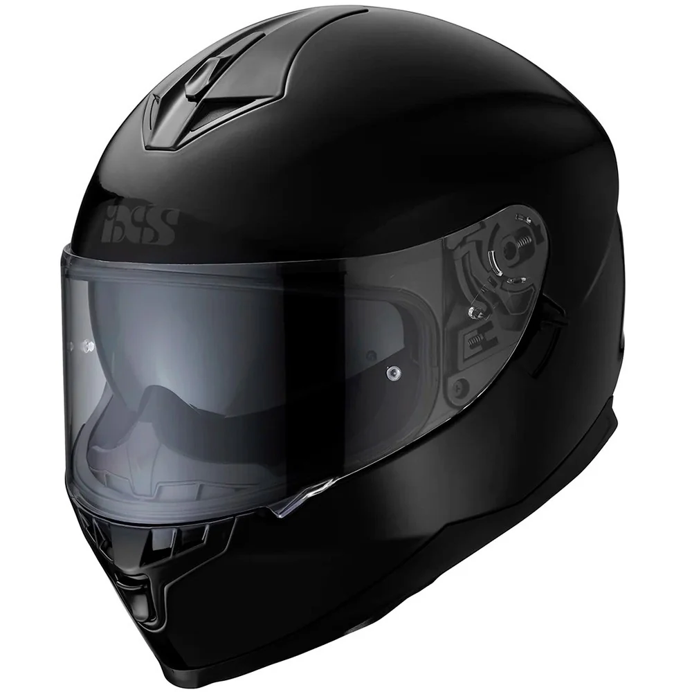 CASCO IXS 1100 1.0 - NEGRO BRILLO