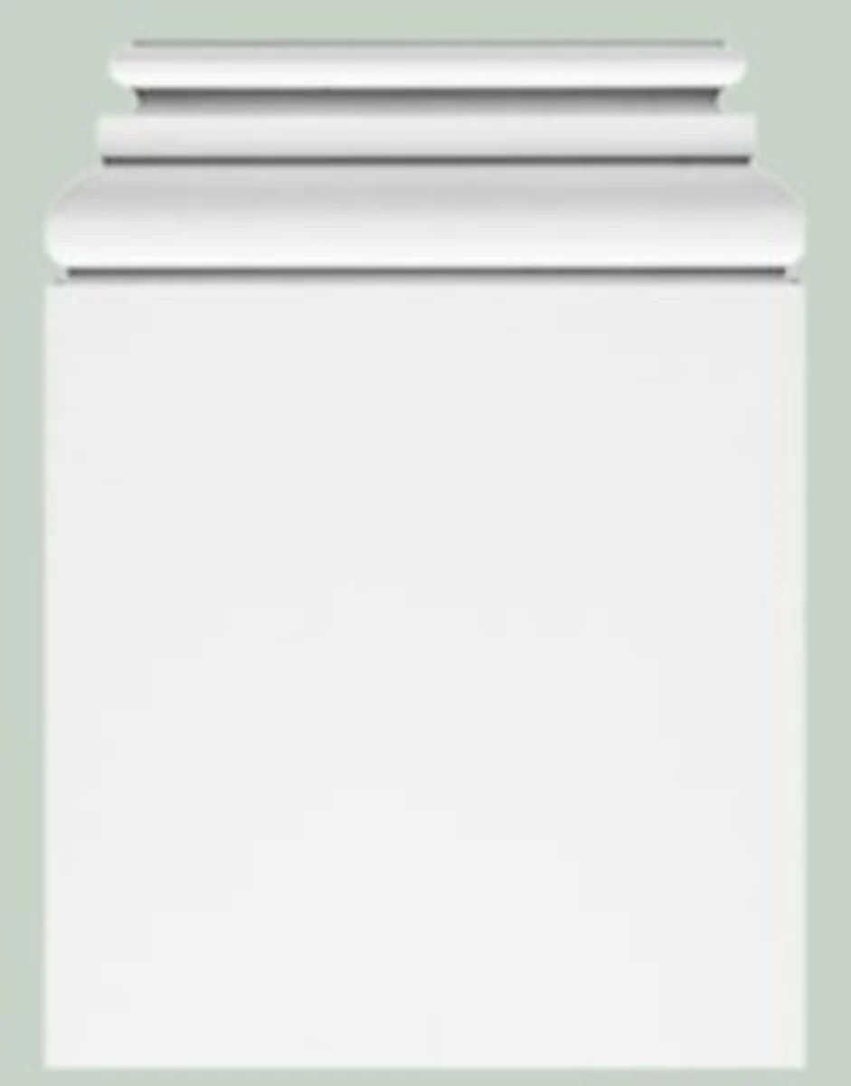 Casa Padrino decoración de pared barroco pedestal blanco 39 x 6,5 x A. 53,5 cm - Elemento Decorativo Pedestal Pilar