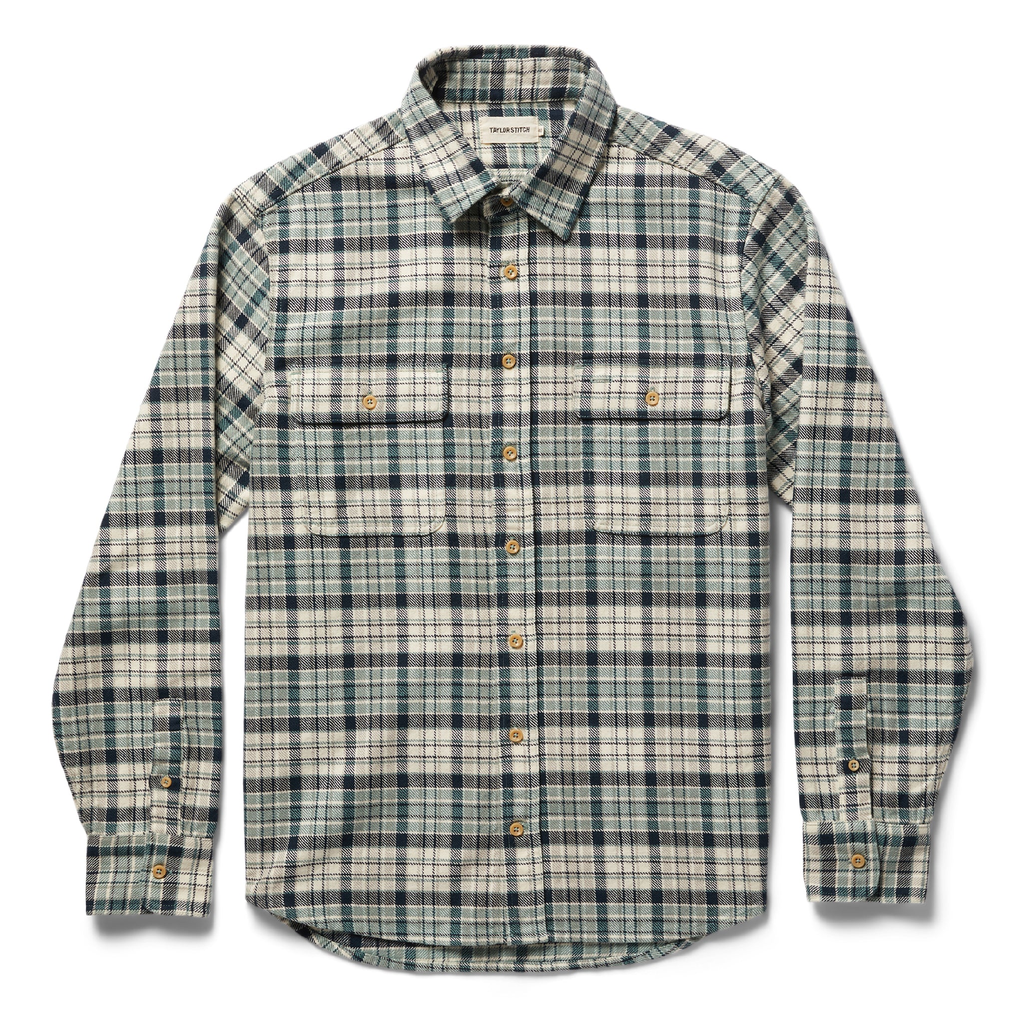 The Ledge Shirt in Blue Plaid
