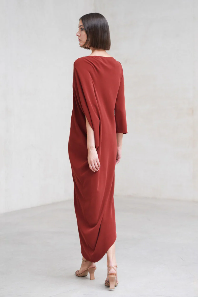 Rivera-spain Vestido Amanda cereza