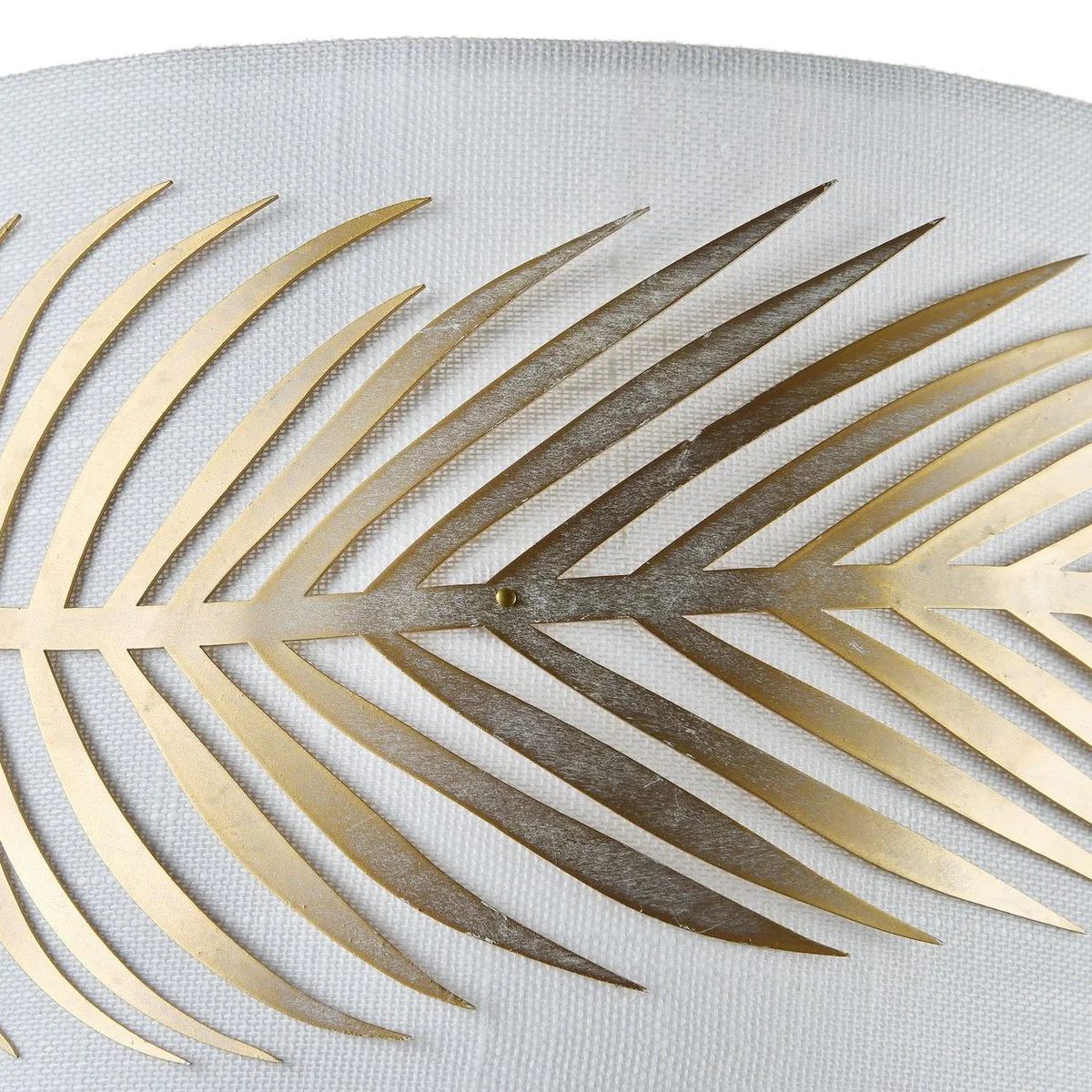 Casa Padrino Wall Lamp Gold / White 24 x 12 x H. 19 cm - Hotel & Restaurant Furniture