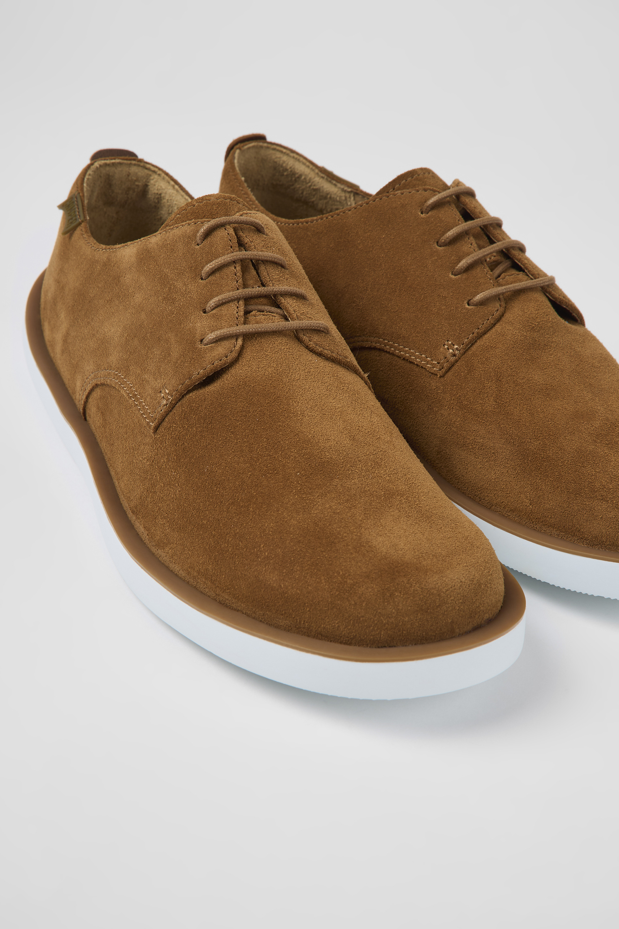 Wagon - Brown nubuck shoes for men
