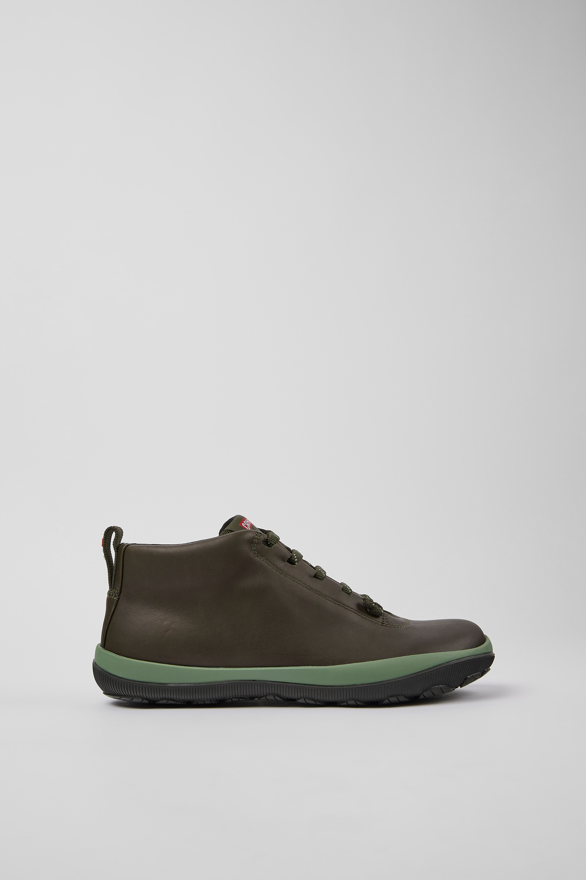 Peu Pista GORE-TEX GORE-TEX - Green leather sneakers for women