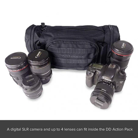 DD Hammocks Action Pack 8L verde oliva - Riñonera táctica con Molle