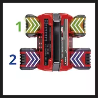 Charger 2x2 Power X-Quattrocharger 4A