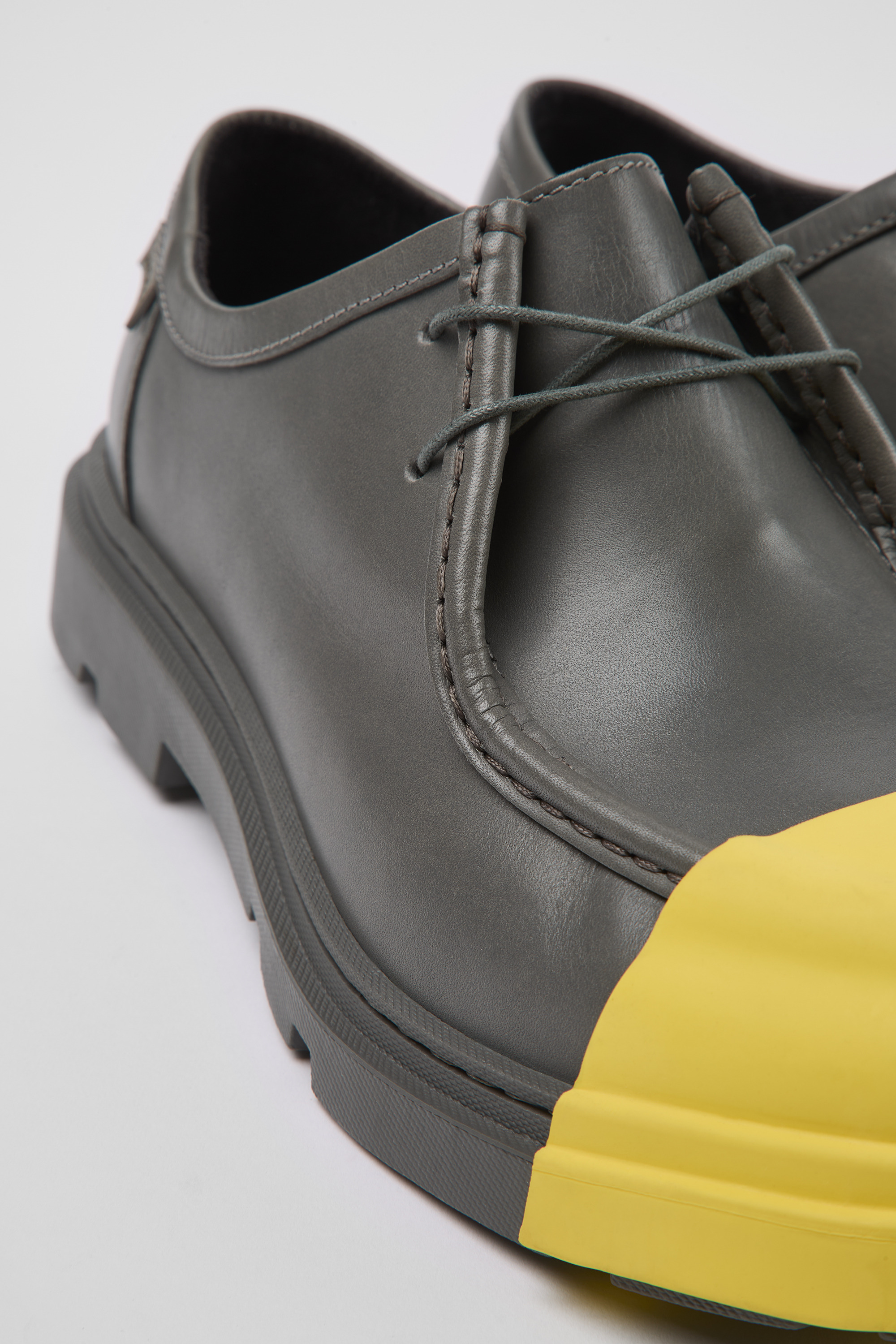 Junction - Gray responsibly raised leather shoes for men