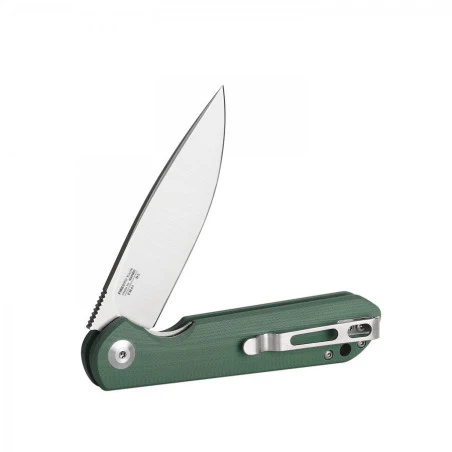 Navaja plegable de bolsillo Ganzo Firebird FH41 KNIFE acero – verde