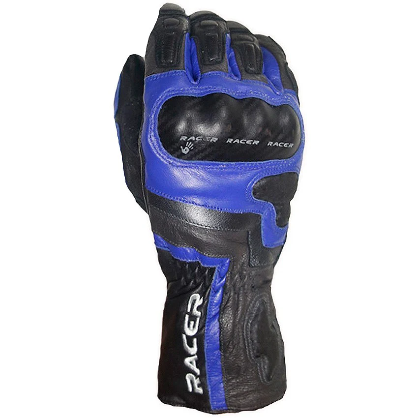 GUANTES VERANO RACER CUP NEGRO / AZUL