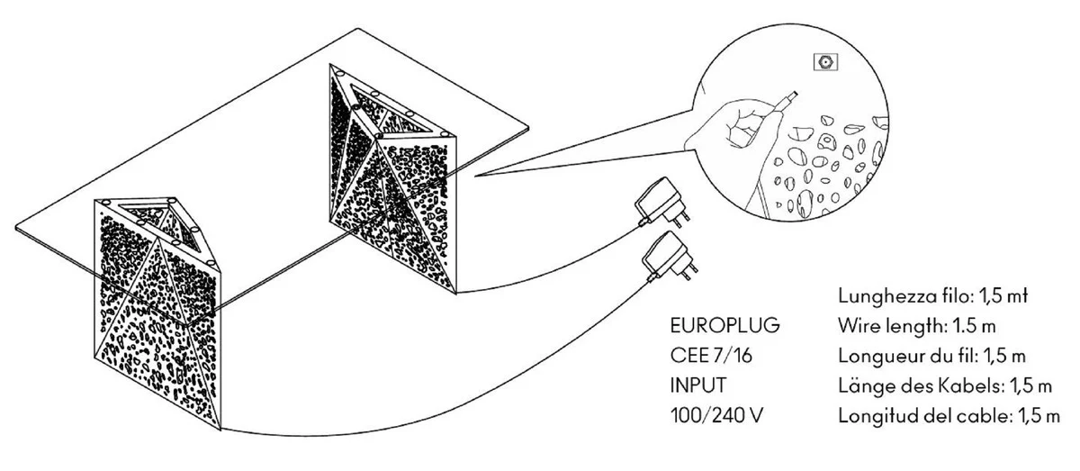 Casa Padrino mesa de comedor de lujo con tapa de vidrio e iluminaci¨®n LED marr¨®n 250 cm - Hecho en Italia