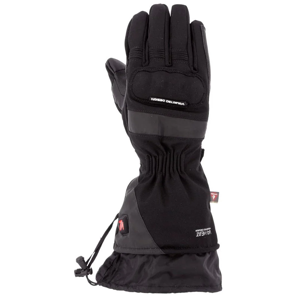 GUANTES CALEFACTABLES VQUATTRO ALPHA + BATERIAS NEGRO