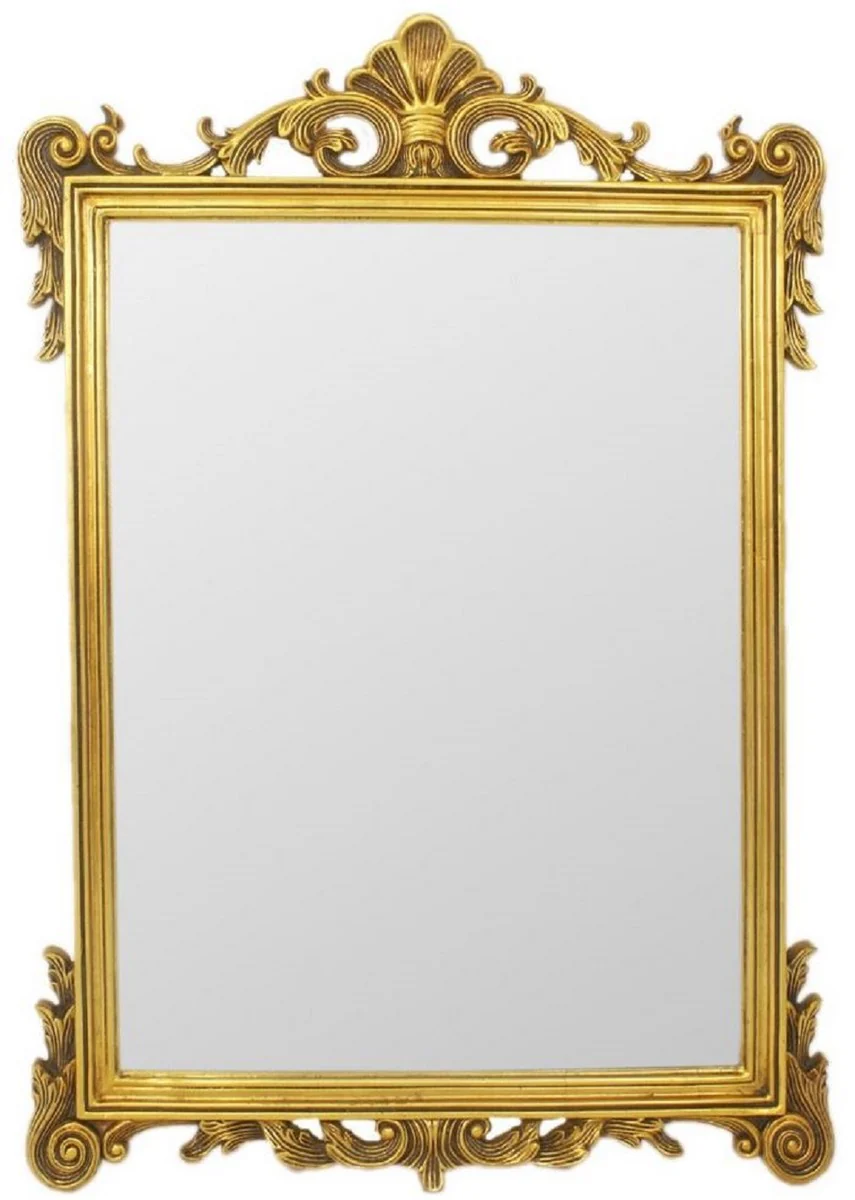 Casa Padrino espejo barroco oro 75 x A. 110 cm - Espejo de pared de estilo barroco - Espejo de armario de estilo antiguo - Espejo de sal¨®n - Muebles Barrocos