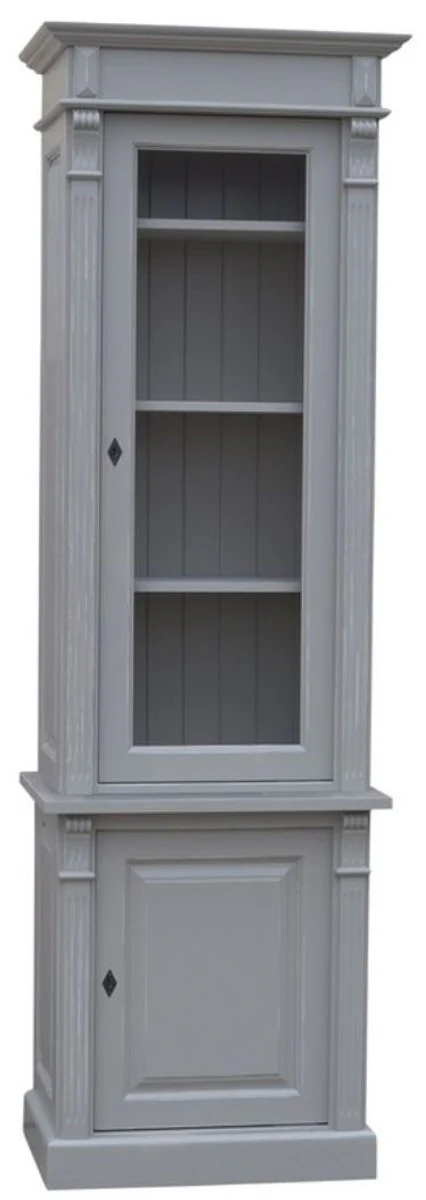 Casa Padrino country house style cabinet antique style gray 73 x 51 x H. 228 cm - Buffet Cabinet in Country House Style