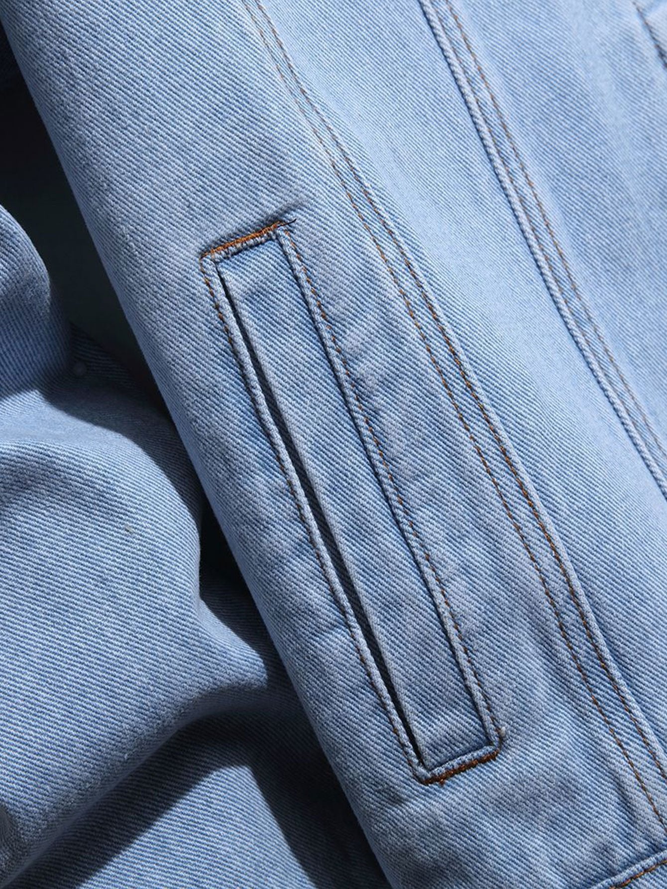 Flap Pocket Denim Jacket