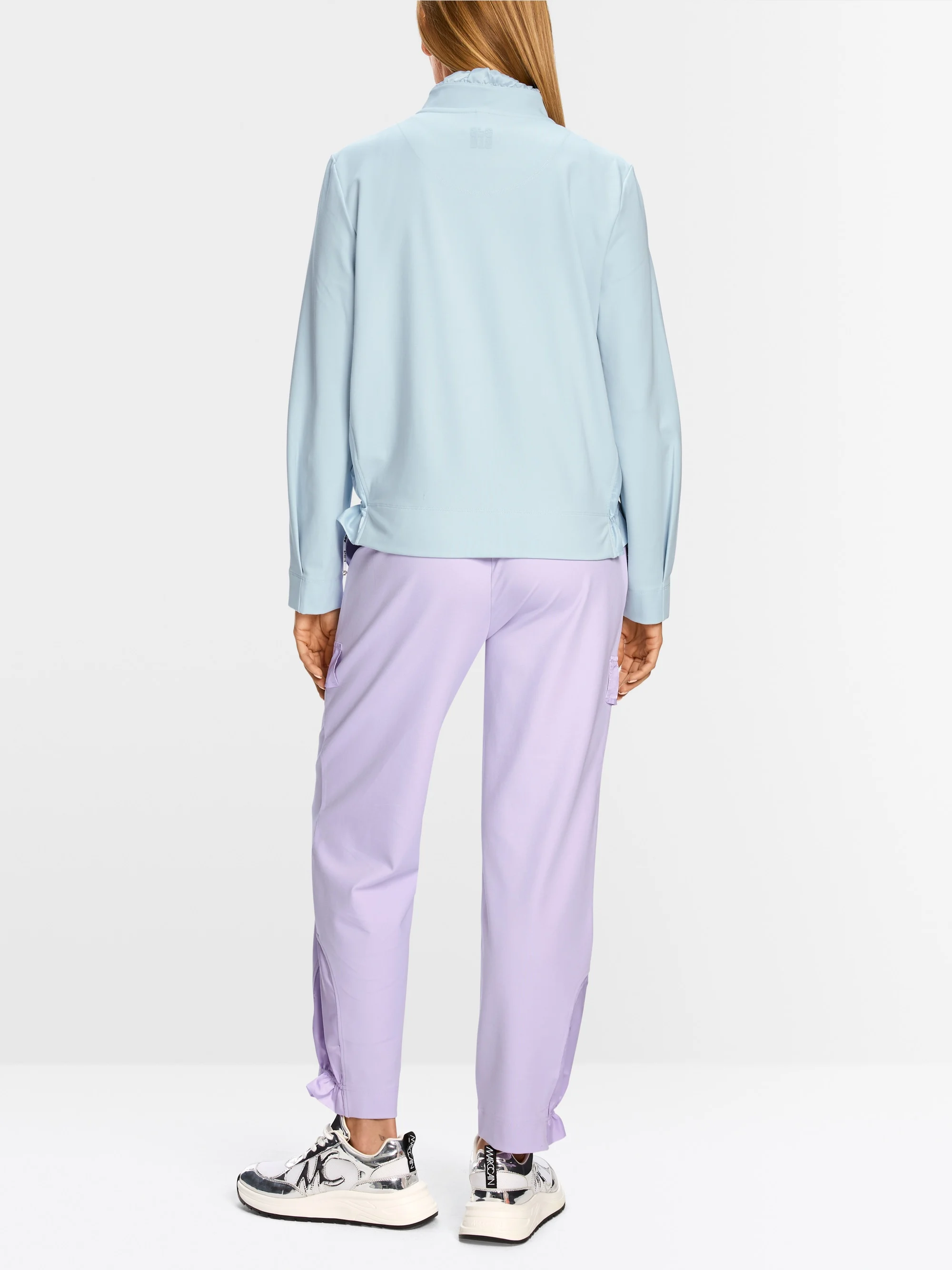 Marc-Cain Jacket with frill effect