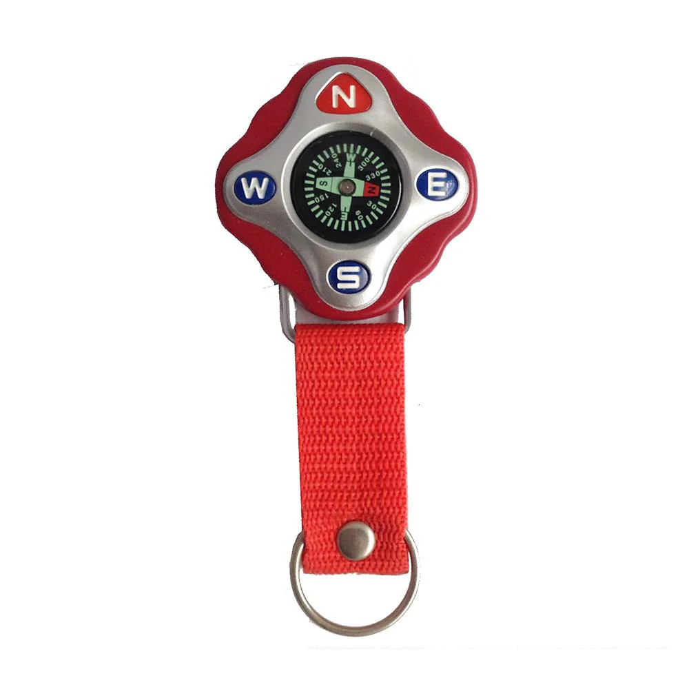 Brújula Hosa FLOTANTE COLGANTE llavero - roja