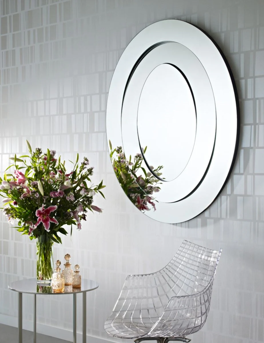 Casa Padrino espejo de lujo dise?o de sal¨®n / espejo de pared 95 x H. 123 cm - Colecci¨®n de Lujo