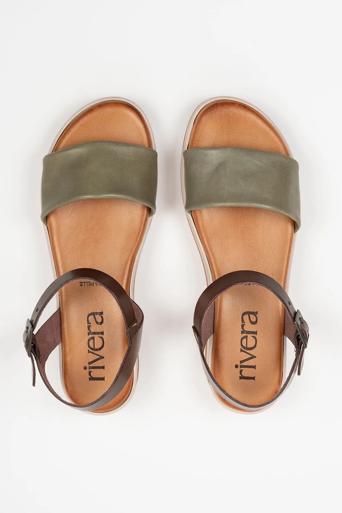Rivera-spain Sandalia Risette verde