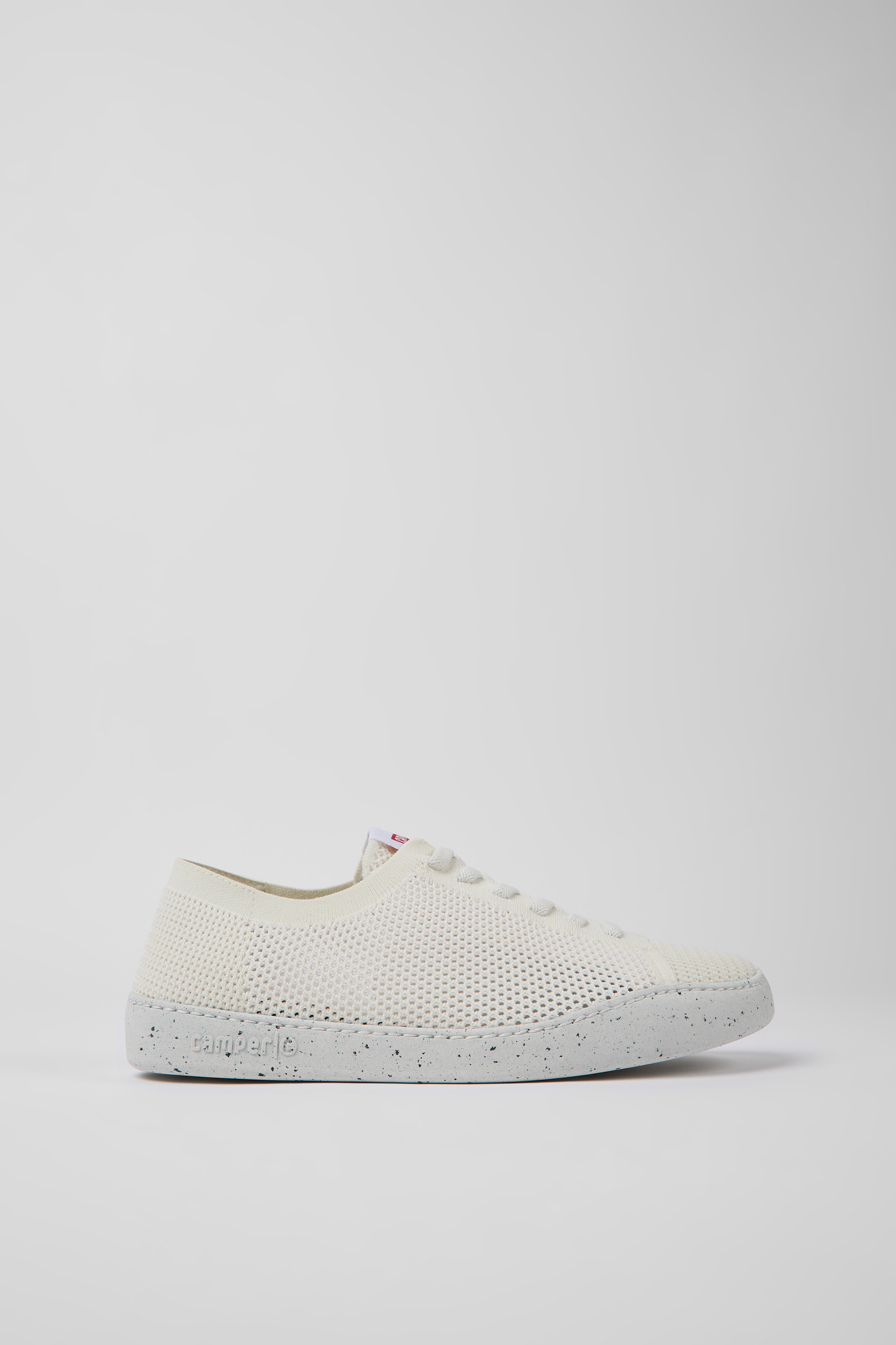 Peu Touring - White recycled PET sneakers for men