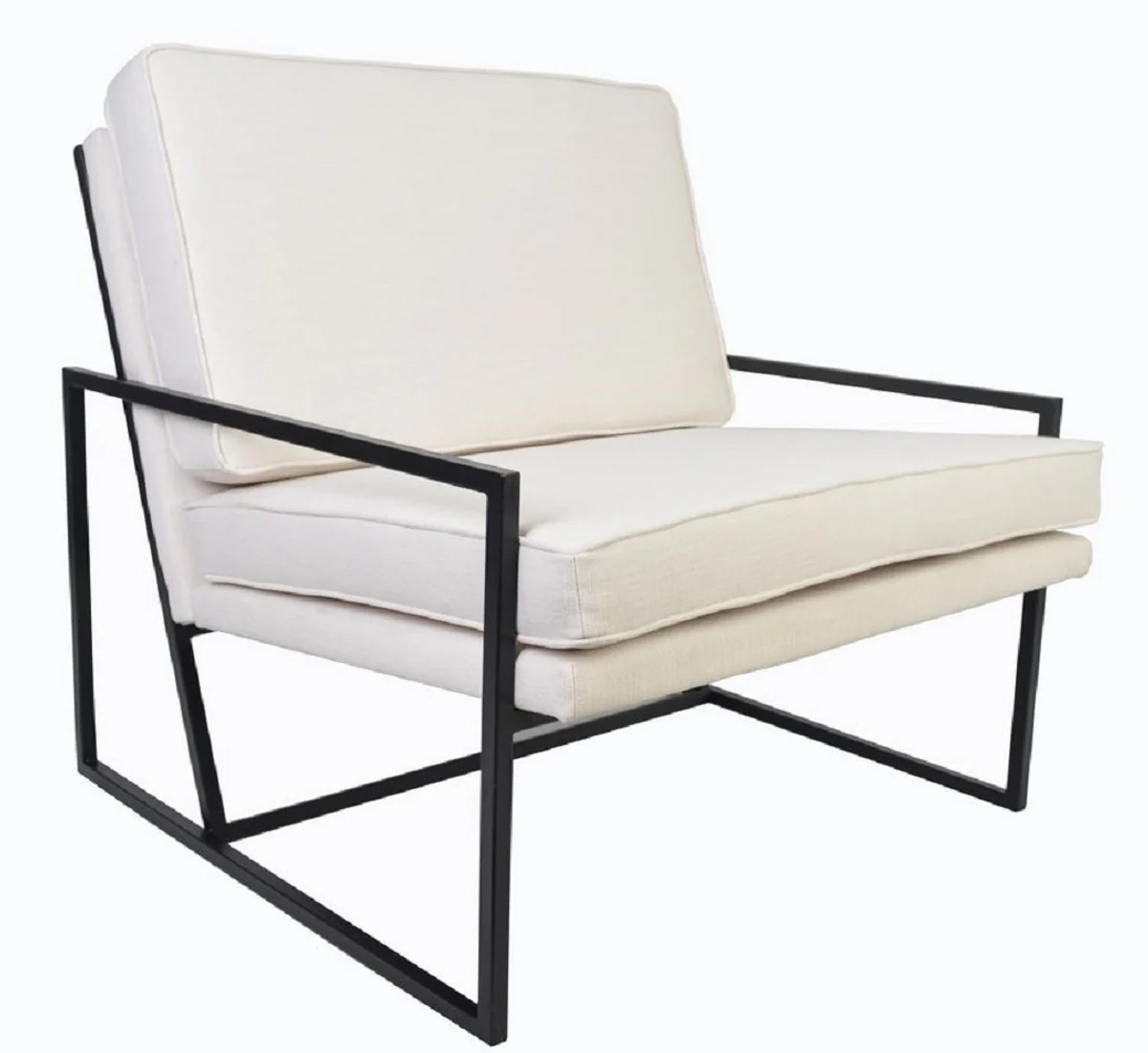 Casa Padrino Sill¨®n de Lujo 84 x 87,5 x H. 80 cm - Varios Colores - Sala de Estar Oficina Hotel Club Sill¨®n - Colecci¨®n de Lujo