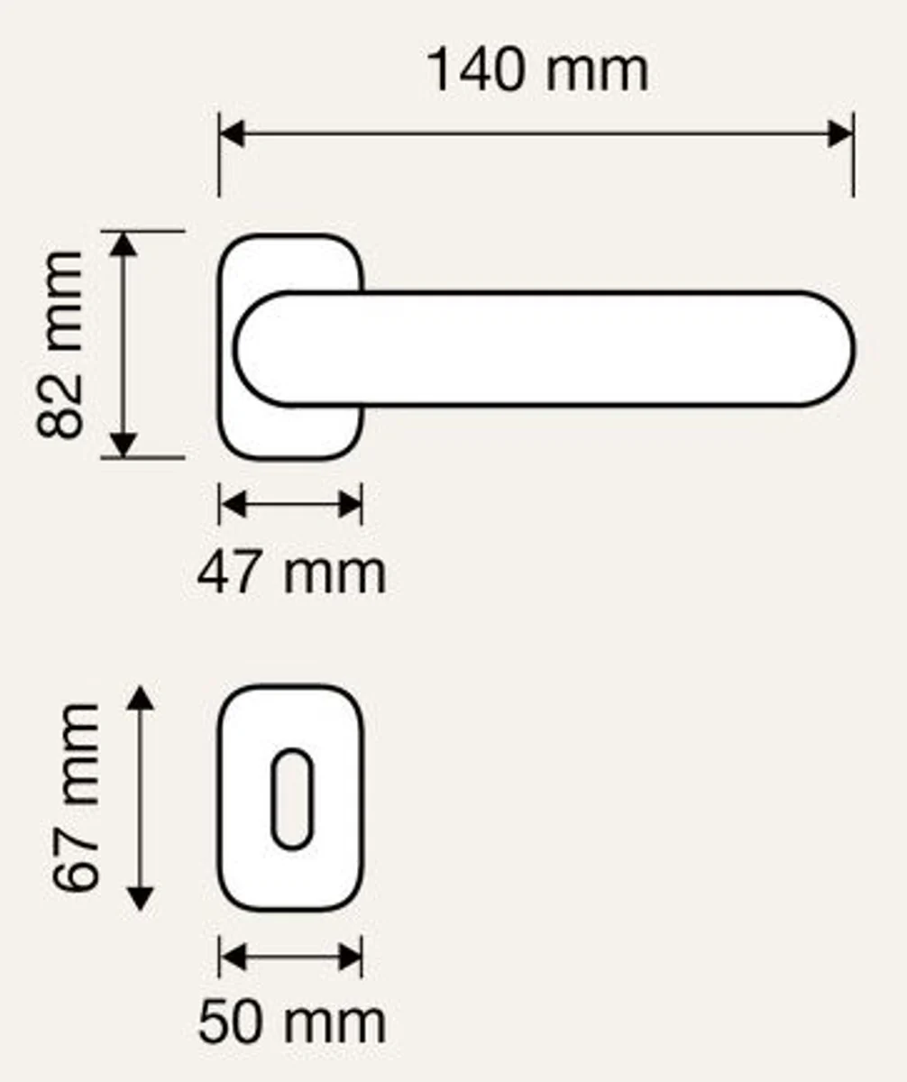 Casa Padrino conjunto de manija de puerta barroco oro franc¨¦s 14 x H. 8,2 cm - Muebles Barroco