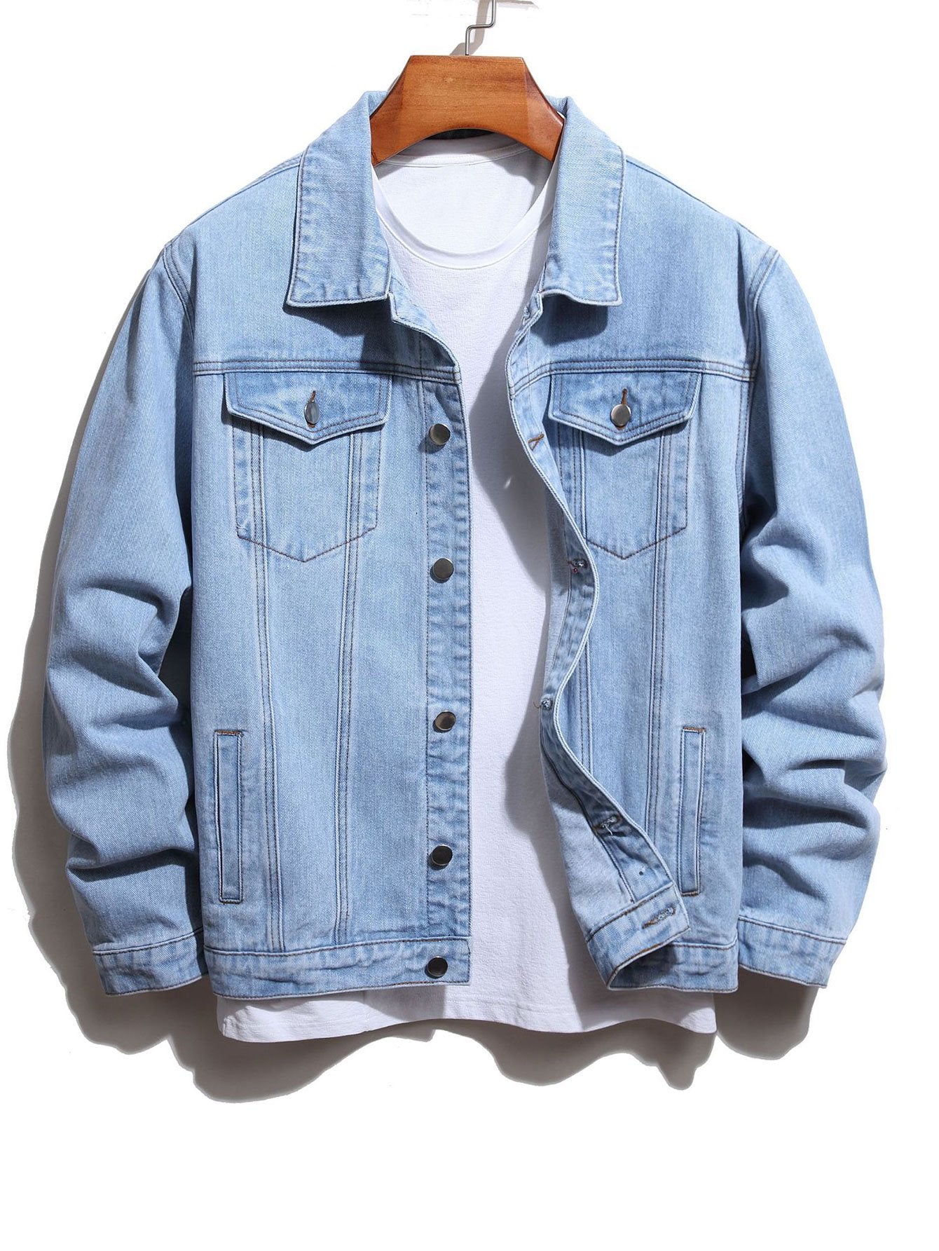 Flap Pocket Denim Jacket