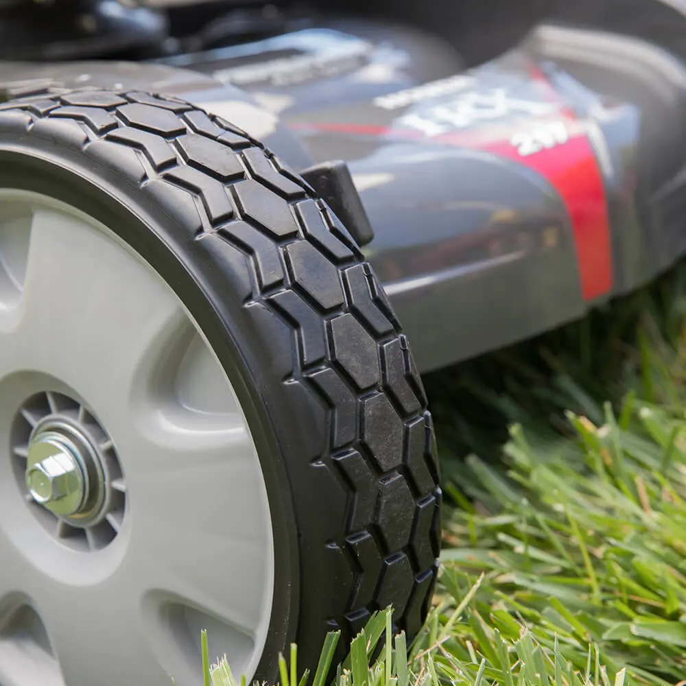 21 In. Nexite Deck Self Propelled 4-in-1 Versamow Hydrostatic Electric Start Self Propelled Lawn Mower with GCV200 Engine, Auto Choke and Roto-Stop Blade