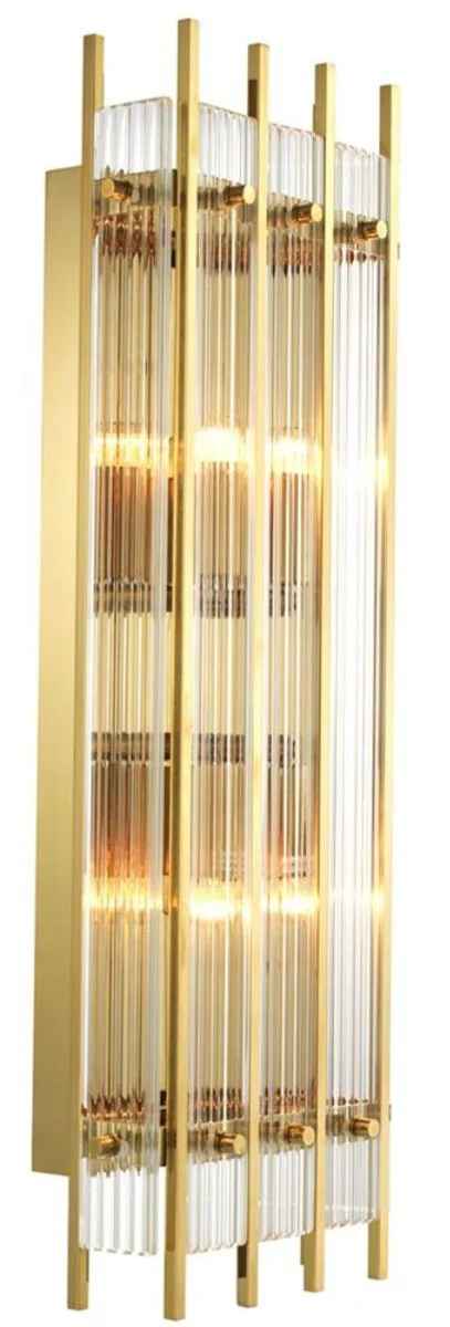 Casa Padrino lámpara de pared oro 23 x 12 x H. 65 cm - Muebles de Restaurante del Hotel