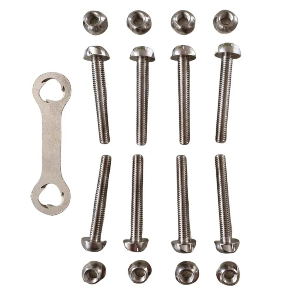 Pack 8 Tornillos antirrobo Domin Go! Camper para tienda de techo