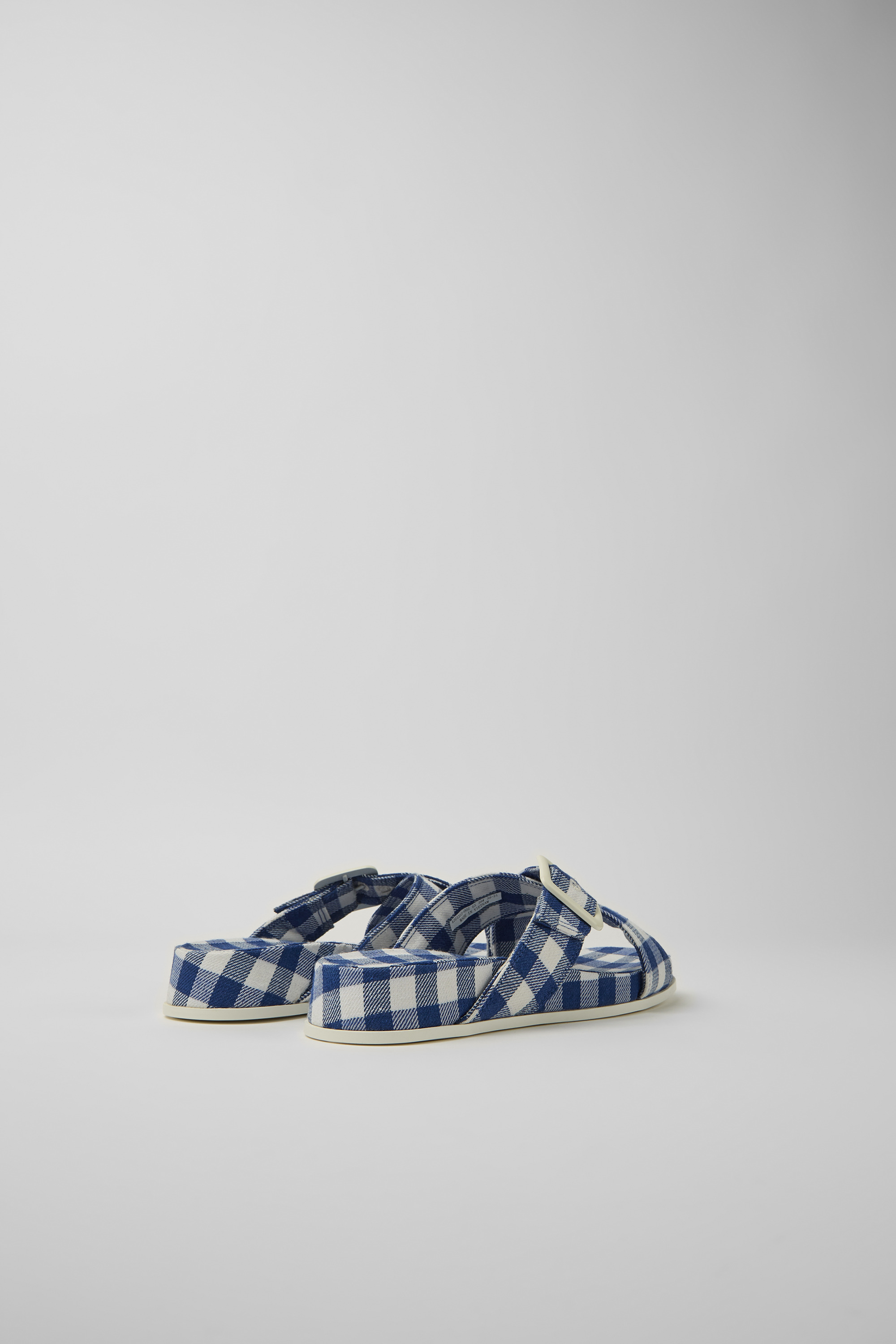 Atonik - Blue and white sandals for women