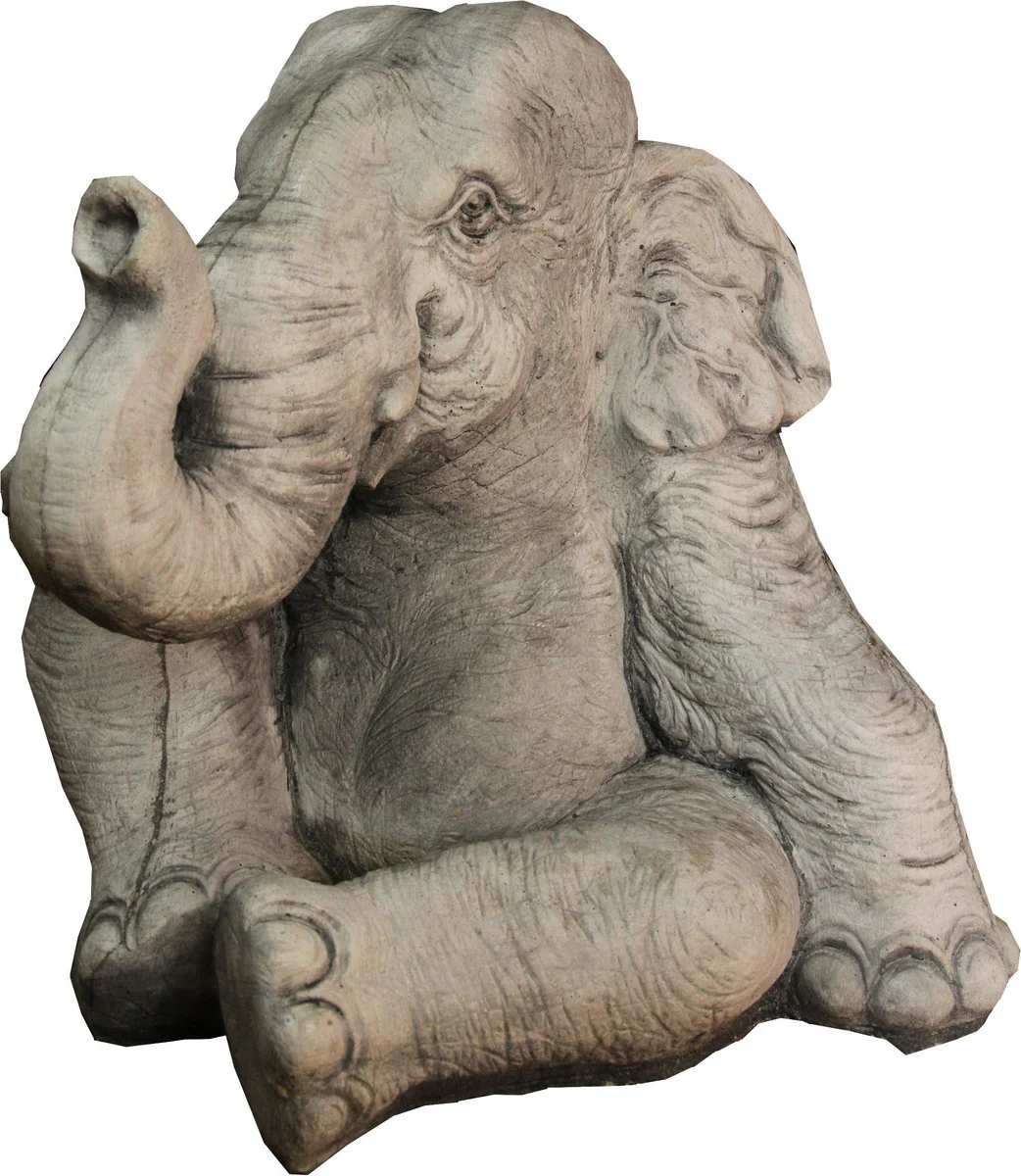 Casa Padrino Luxury Sculpture Gorilla Cemento Gris 60 x 50 x H. 74 cm - Edición limitada
