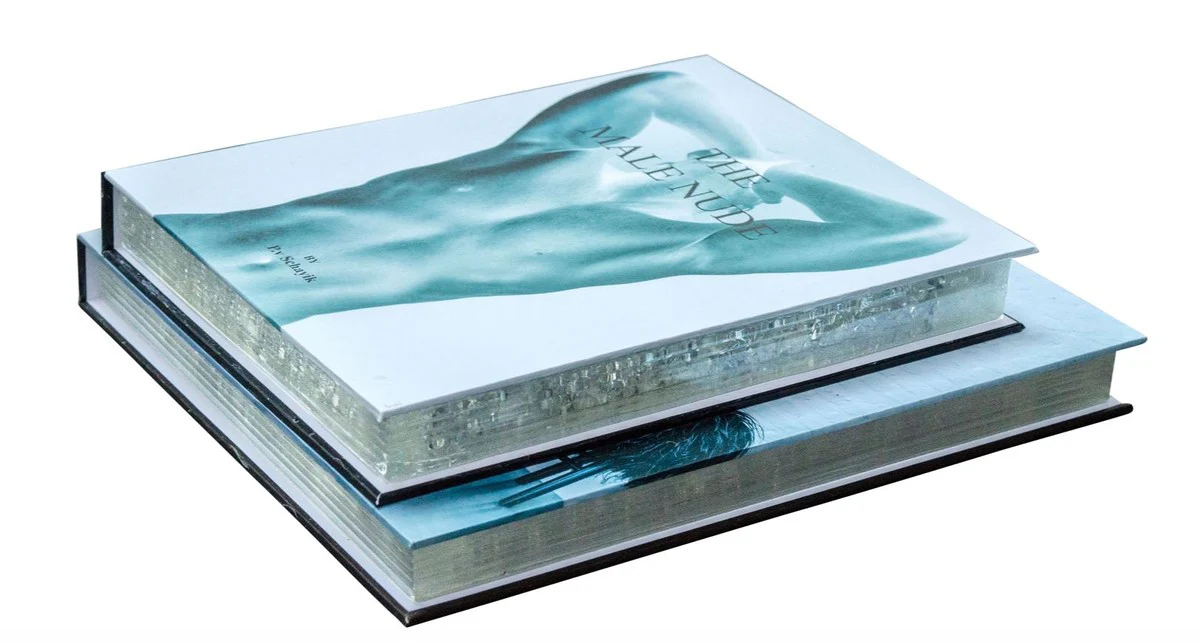 Casa Padrino l¨¢mpara de mesa de lujo en dise?o de libro hombres 31 x 7,5 x H. 26,5 cm - LED L¨¢mpara de Mesa