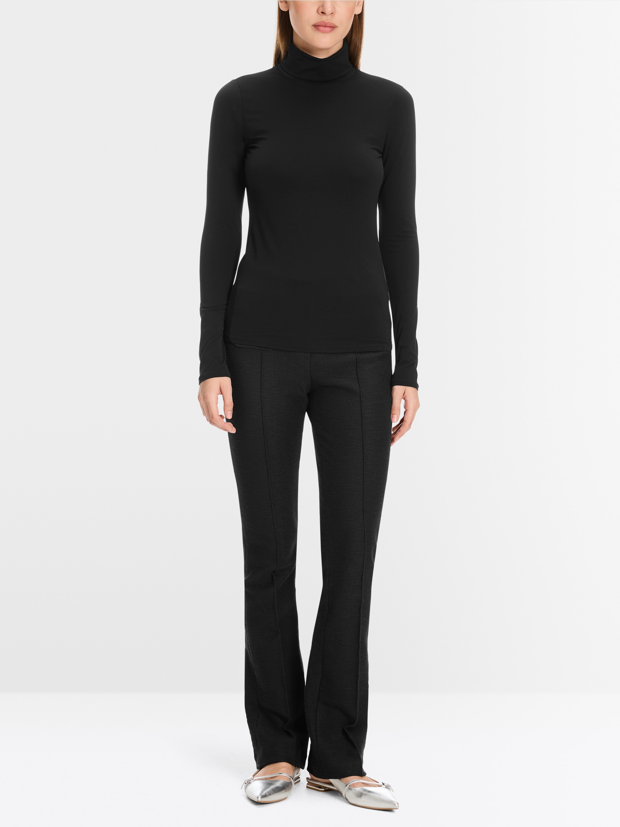 Marc-Cain Delicate roll-collar pullover