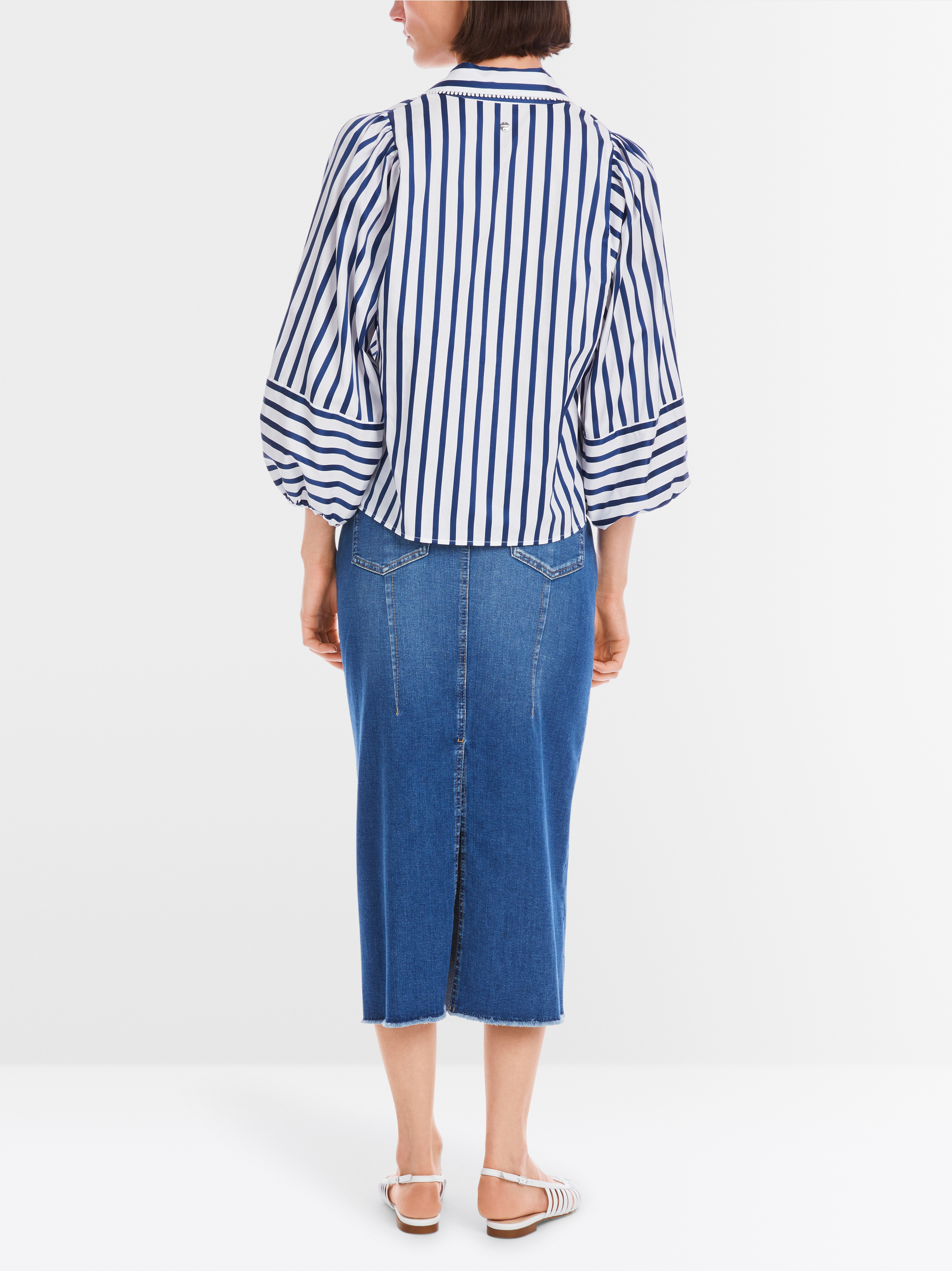 Marc-Cain Blouse with tasselled trim