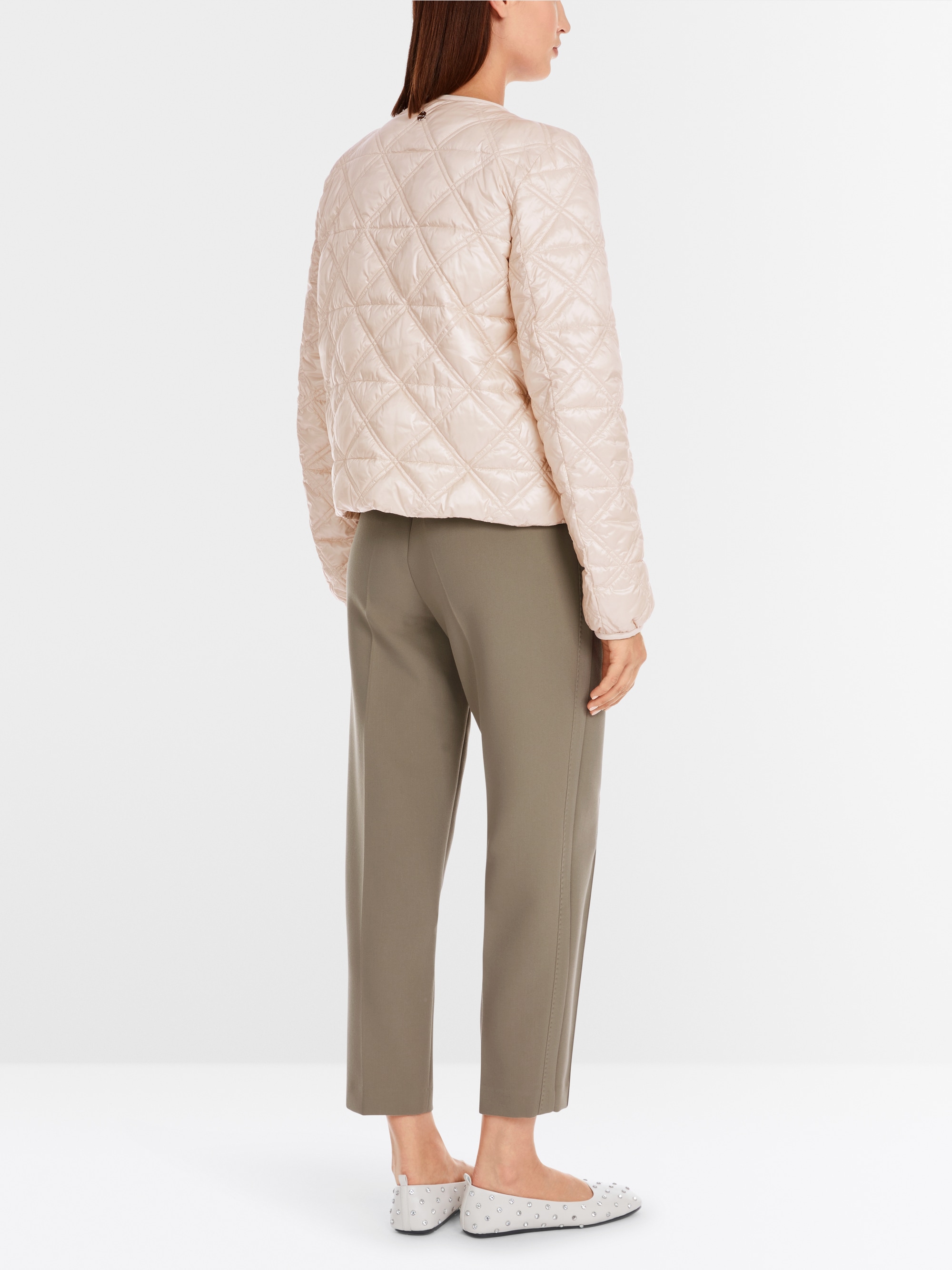 Marc-Cain Quilted diamond outdoor jacket