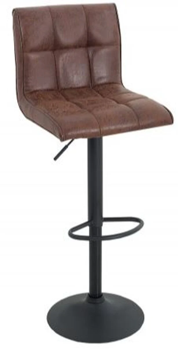 Casa Padrino Designer Bar Chair Vintage Brown - Taburetes de bar - Furniture Restaurant Hotel