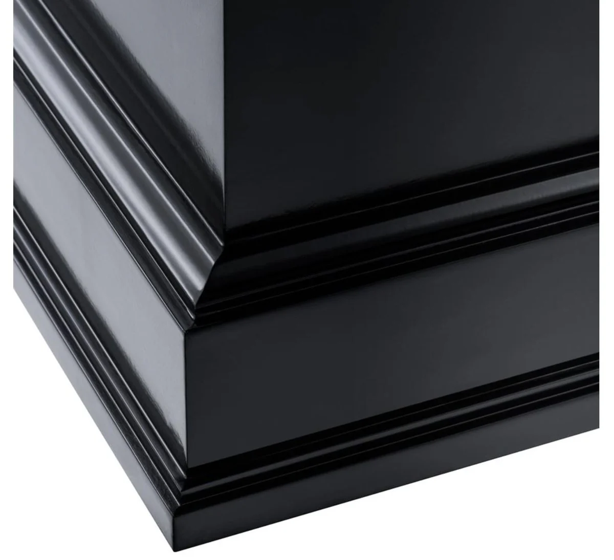 Base de lujo Casa Padrino para objetos decorativos negro 63 x 43 x 36 cm H. - edición limitada