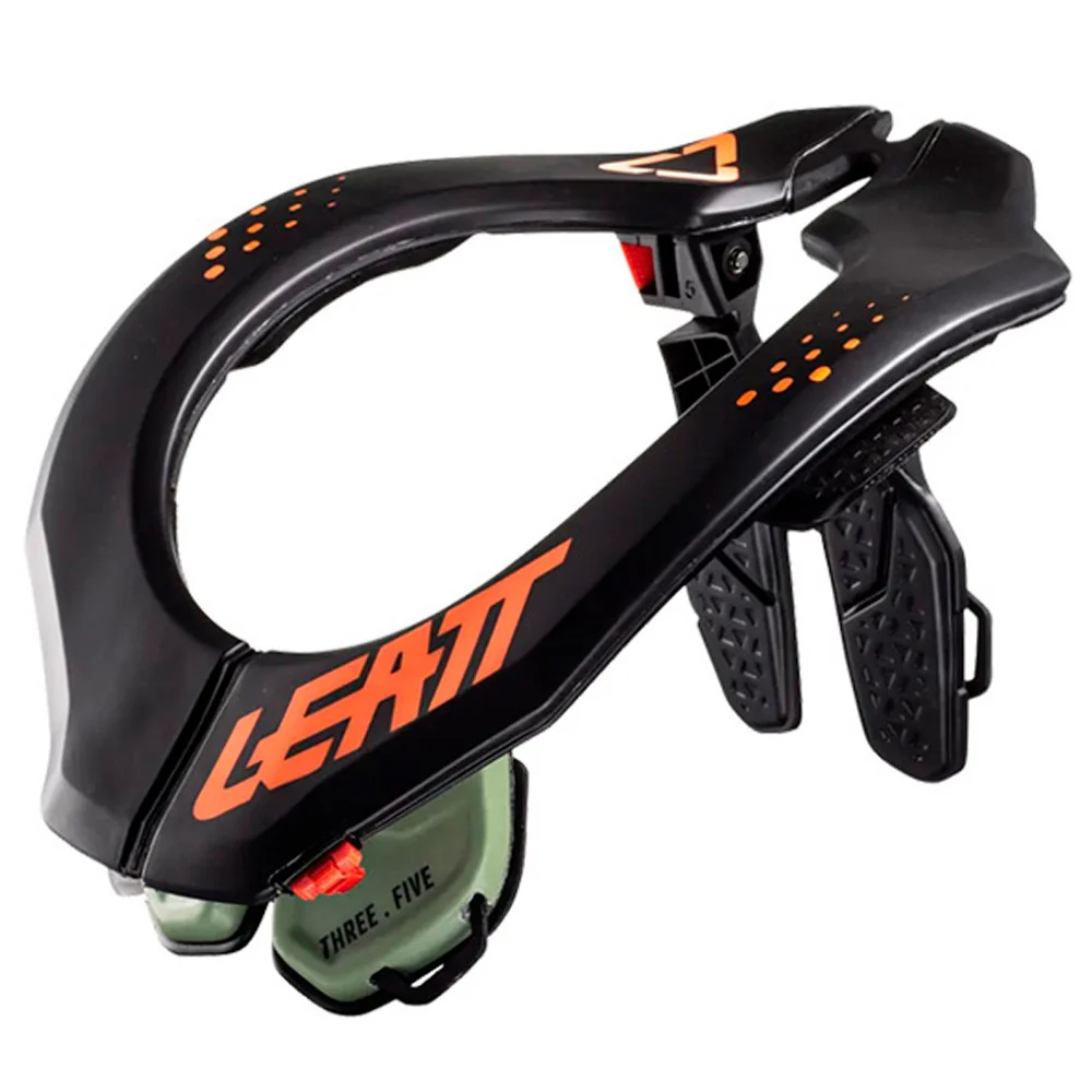 NECK BRACE LEATT 3.5 NEGRO / VERDE
