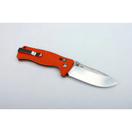 Navaja plegable de bolsillo Ganzo G720 KNIFE acero – naranja