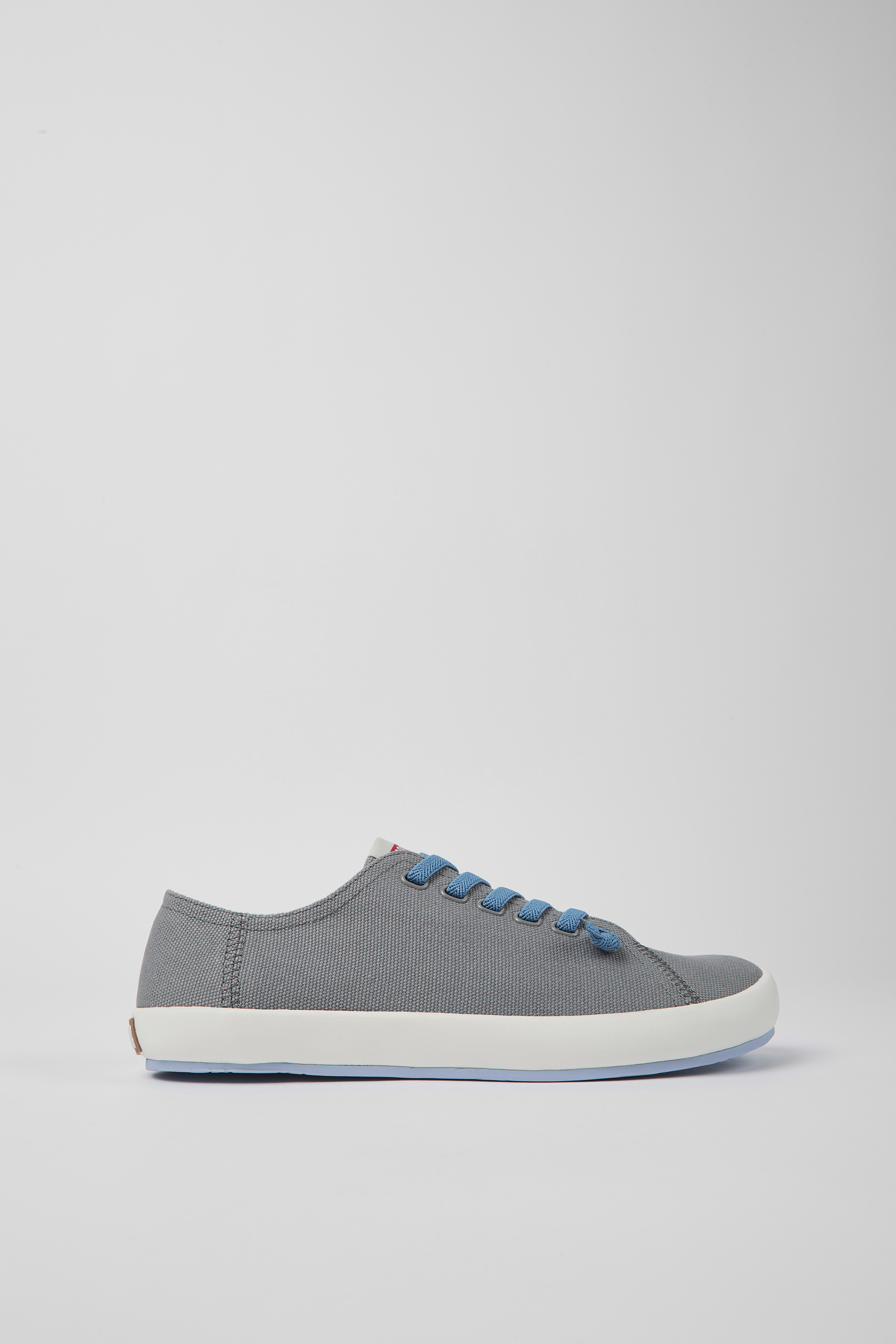 Peu Rambla - Gray textile sneakers for men