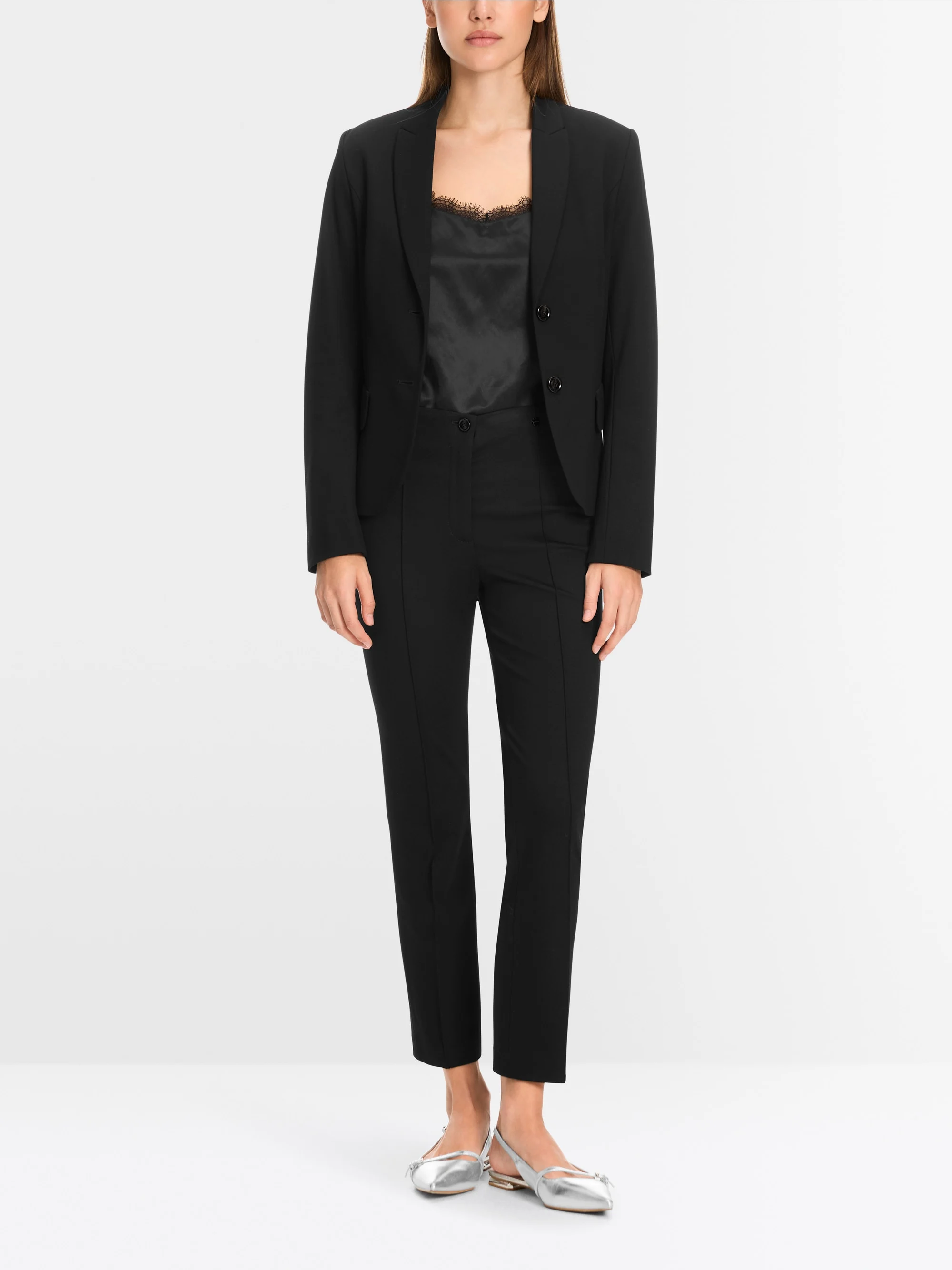 Marc-Cain 7/8 trousers in fine jersey