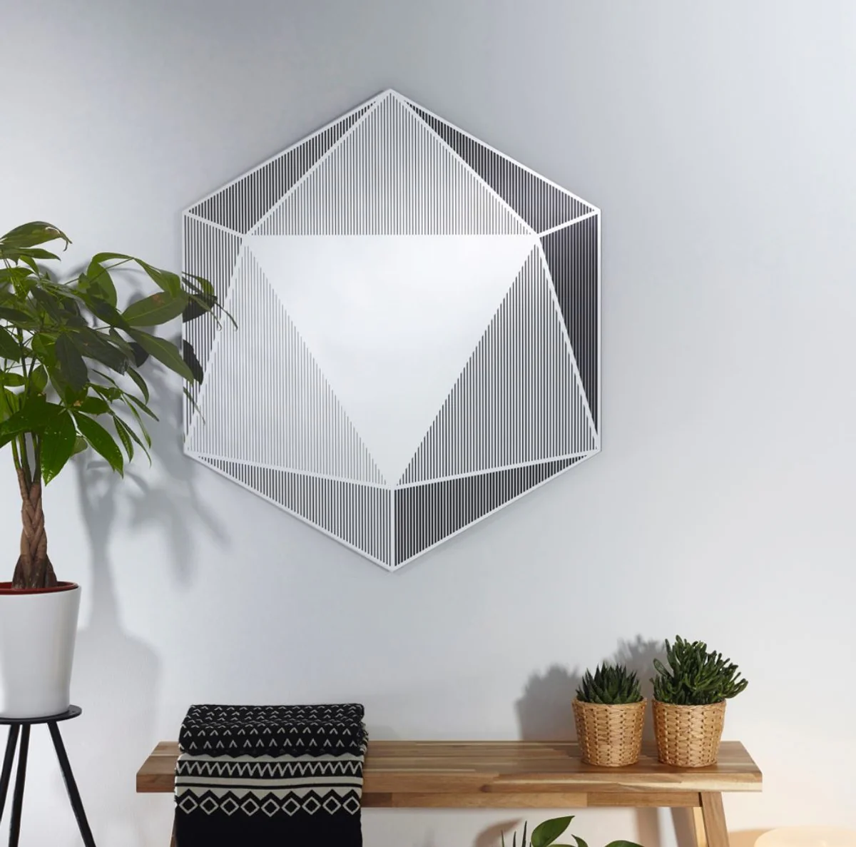 Casa Padrino espejo de lujo 87 x H. 100 cm - Muebles de Sal¨®n de Dise?o