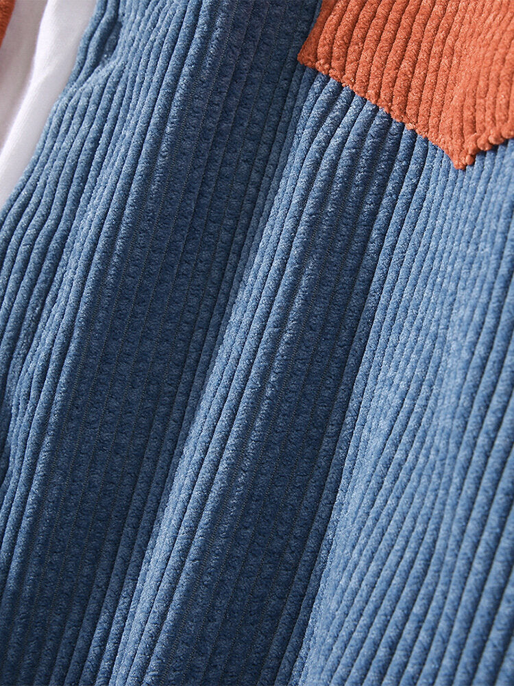 Corduroy Long Sleeve Shirts
