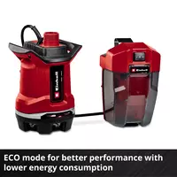 Cordless Dirt Water Pump GE-DP 18/25 Li - Solo