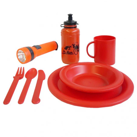 Set de cubiertos de camping Camping Sport 3IN1